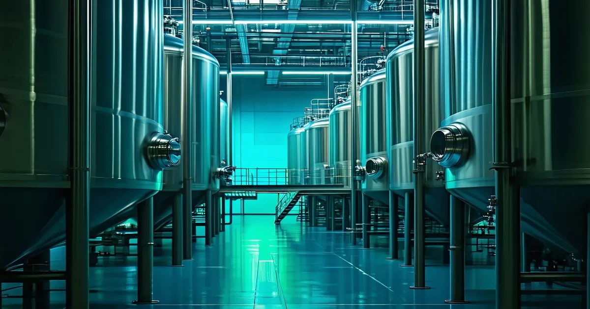 Abstract industrial biocatalysis research environment visualization
