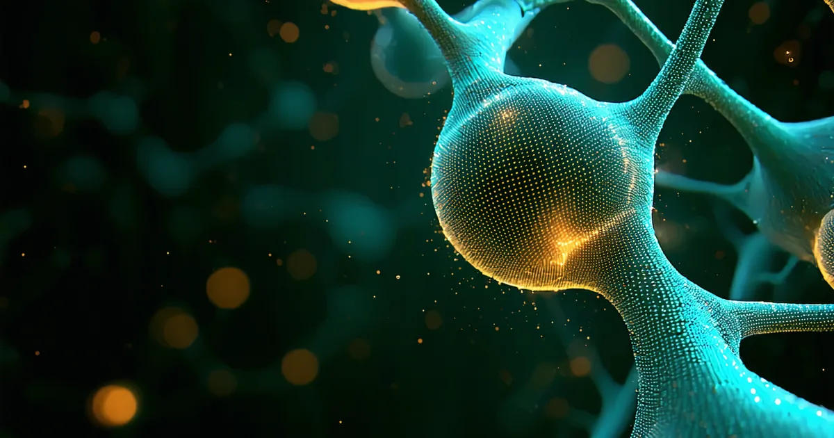 Abstract visualization representing thermostability engineering in industrial enzyme applications